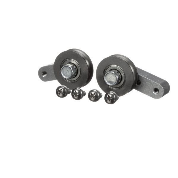 A Ready Access roller block assembly kit with two black metal rollers.