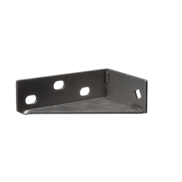 A black metal plate with holes for an Arctic Air 67016-L left hinge.