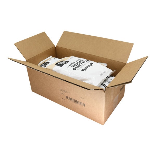 A white box of 8 Chef's Companion Turkey Gravy Mix bags.