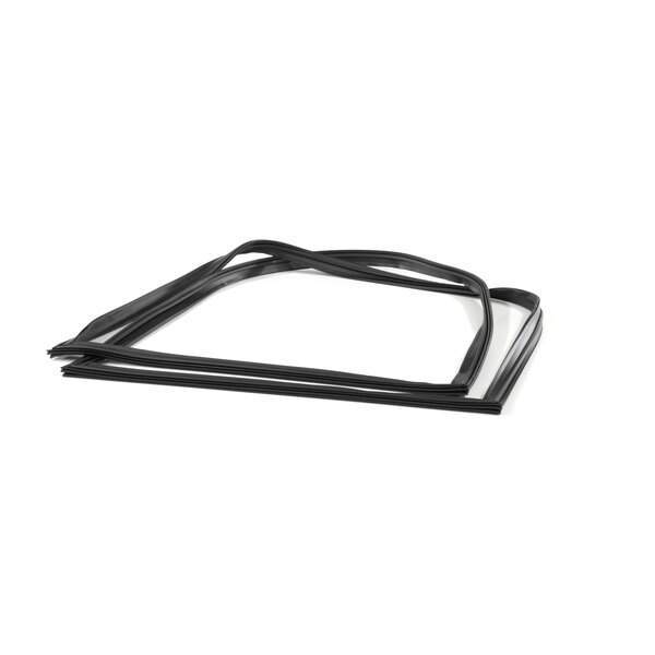 A pair of black rubber door gaskets.