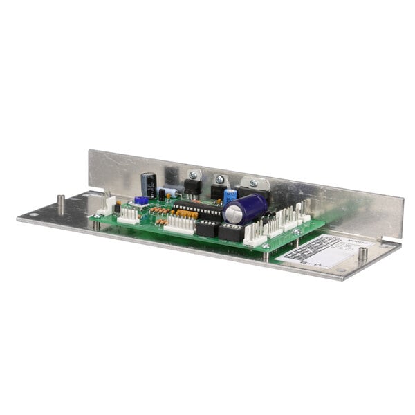 A Ready Access control board with a small electronic component on a circuit board.