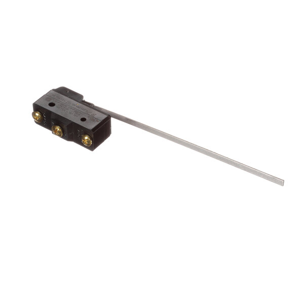 A black and gold Frosty Factory Micro Switch.