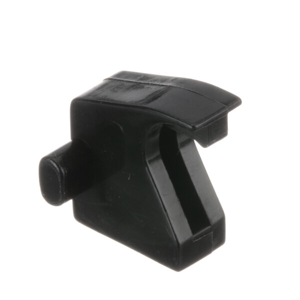 A black plastic Flomatic manual ret cap with a knob.