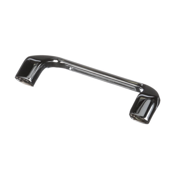 A chrome Lakeside lid handle.