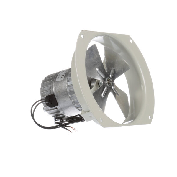 A Sevel Evap Fan Motor with a white cover.