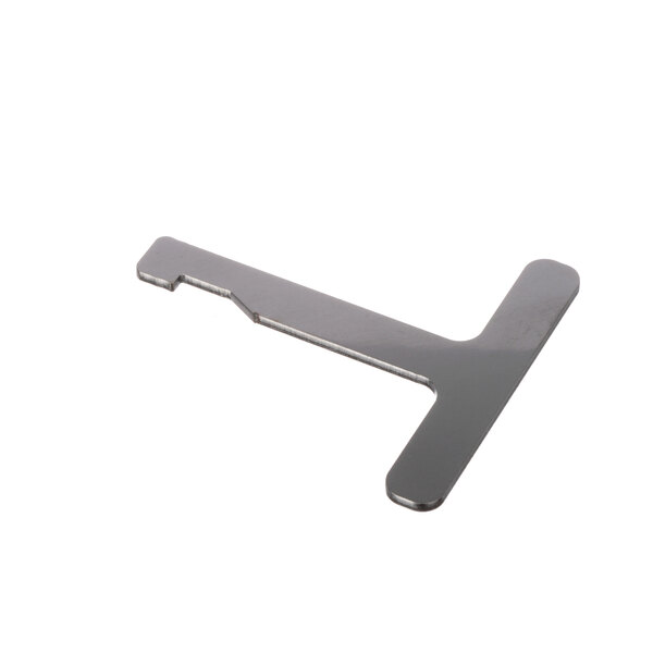 A silver metal Frosty Factory puller tool with a small hole on the end.