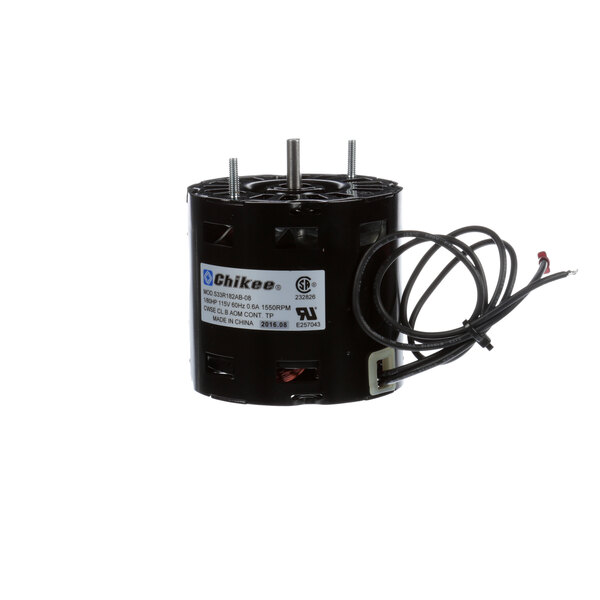 A Starline 115V pump motor with wires and a wire harness.