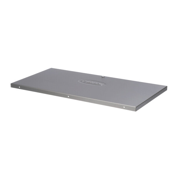 A metal rectangular front cover for a Hatco booster heater.