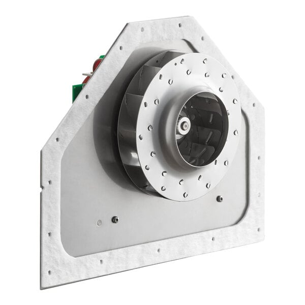 A metal convection fan assembly for an Amana appliance.