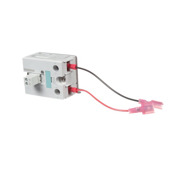 A white box with red plugs and wires labeled "Hardt 6517.Motor Relay Upgrade"