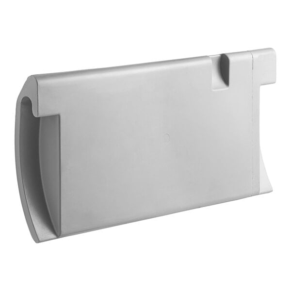 A white plastic Scotsman ice baffle.