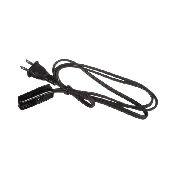 A black Farberware cord with a plug.