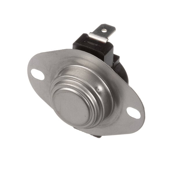 A metal and plastic Adcraft PW-23 Hi-Limit thermostat with a white background.