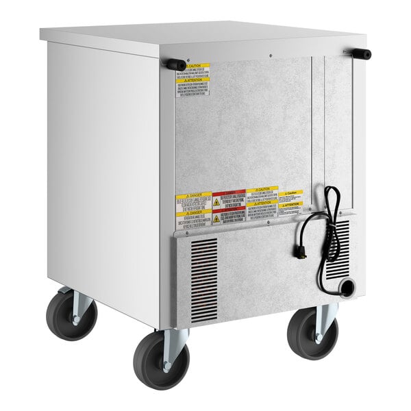 Beverage-Air WTRD27AHC-2-FLT 27" Compact Worktop Refrigerator with Two Drawers