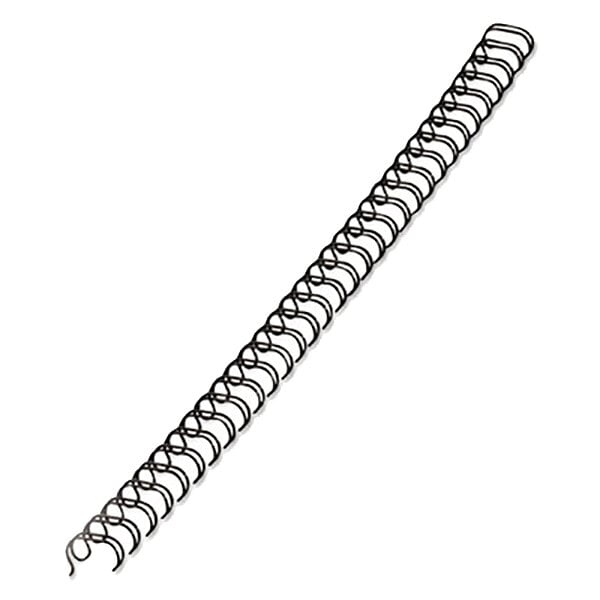 A black spiral binding comb.