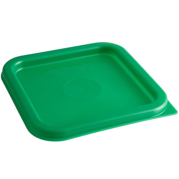 Cambro CamSquares® 2 and 4 Qt. Translucent Square Polypropylene Food  Storage Container Seal Lid