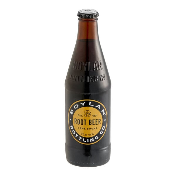 Boylan Bottling Co. Root Beer 12 fl. oz. - 24/Case