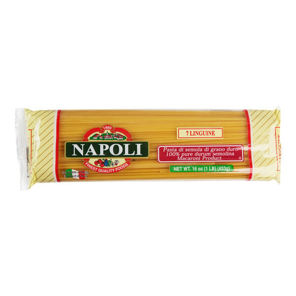 Napoli 1 lb. Linguine Pasta - 20/Case