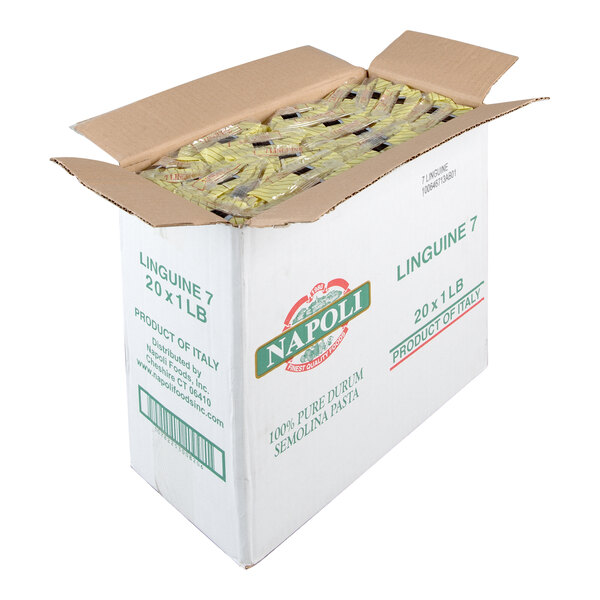 Napoli 1 lb. Linguine Pasta - 20/Case