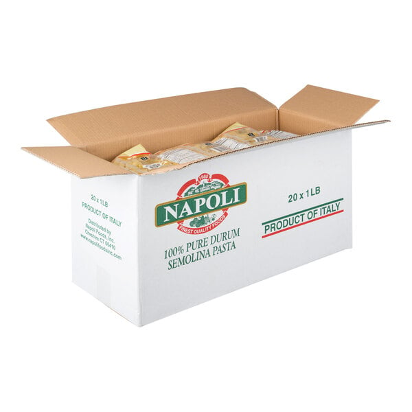 Napoli 1 lb. Rigatoni Pasta - 20/Case