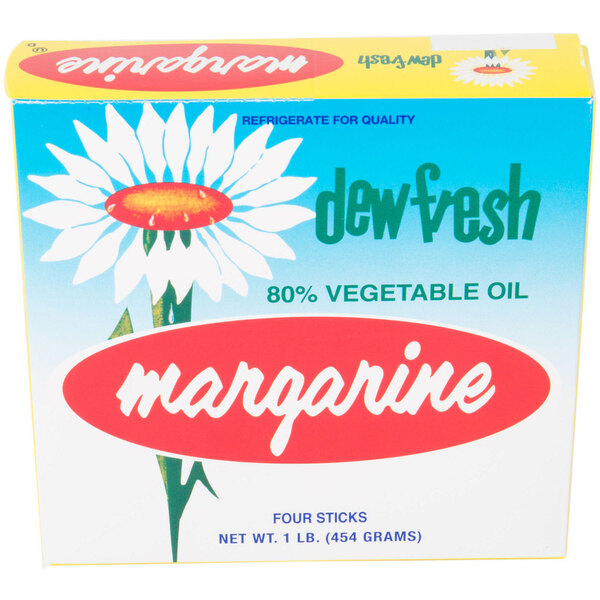 Dew Fresh 1 lb. Margarine Sticks 30/Case