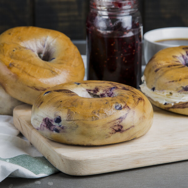 original bagel 5 oz new york style blueberry bagel 75 case