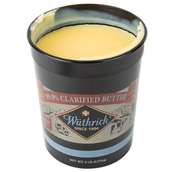 Wuthrich 5 Lb. 99.9 Clarified Butter 4/Case
