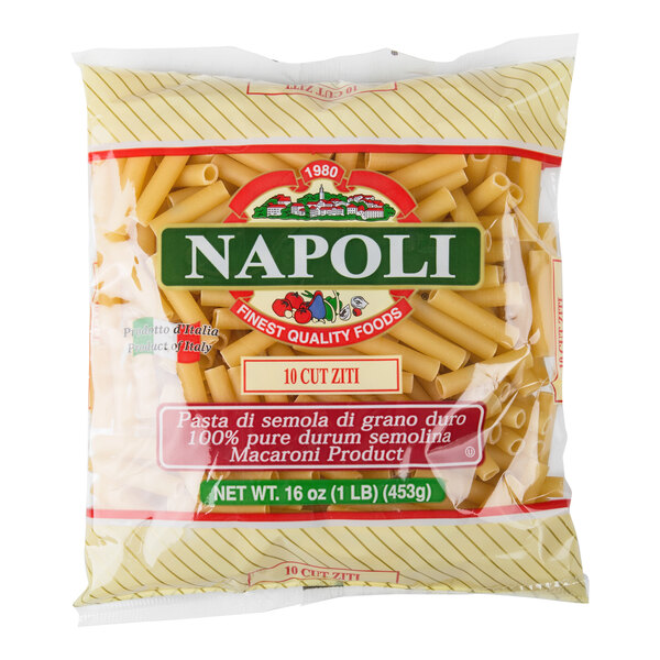Napoli 1 lb. Ziti Pasta - 20/Case