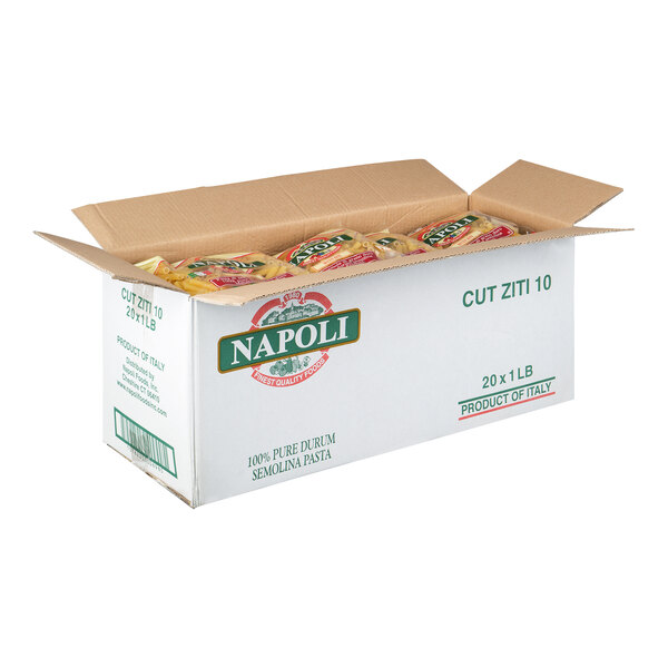 Napoli 1 lb. Ziti Pasta - 20/Case