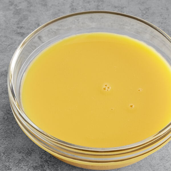 A bowl of Martin's Quality Fresh Liquid Whole Eggs.