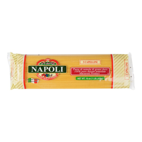 Napoli 1 lb. Capellini Pasta - 20/Case