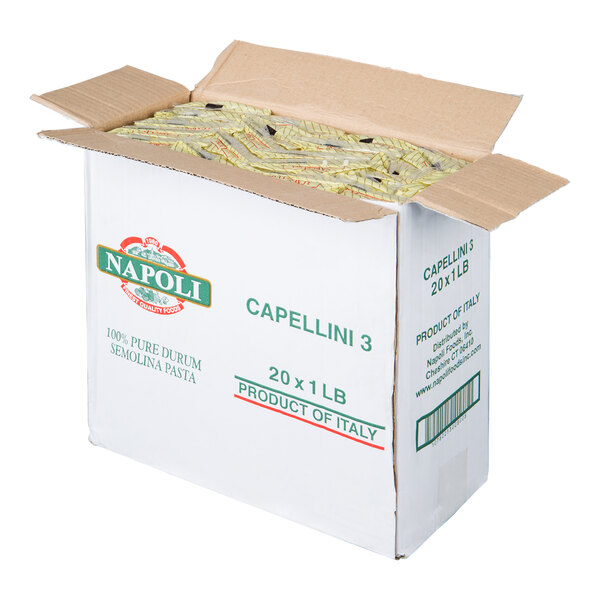 Napoli 1 lb. Capellini Pasta - 20/Case