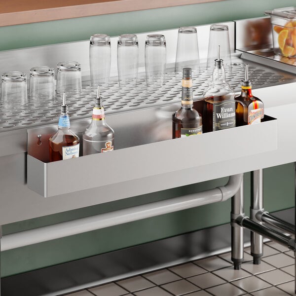 Steelton Stainless Steel Single Tier Speed Rail - 32"