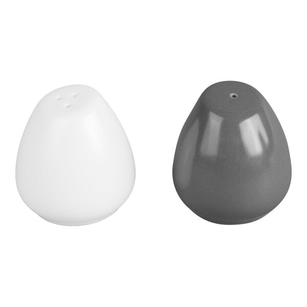 American Metalcraft PSP2 2 oz. Porcelain Salt and Pepper Shaker Set