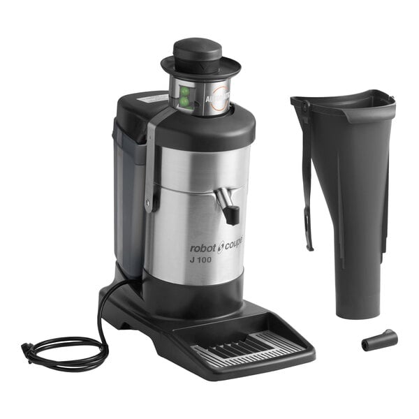 Robot Coupe J100 Juicer with Continuous Pulp Ejection - 120 V