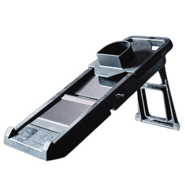 Matfer Bourgeat 215062 Composite Fiberglass Mandoline with Pusher and 4