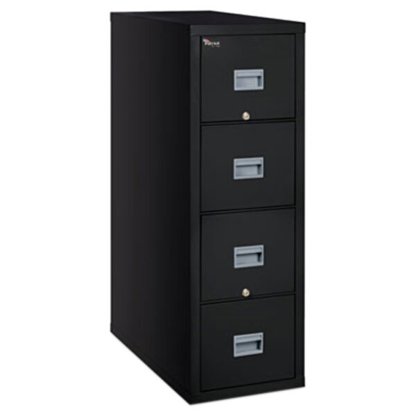 Fireking 4p2131cbl 20 3 4 X 31 5 8 X 52 3 4 Black Four Drawer Patriot Insulated Fire File Cabinet