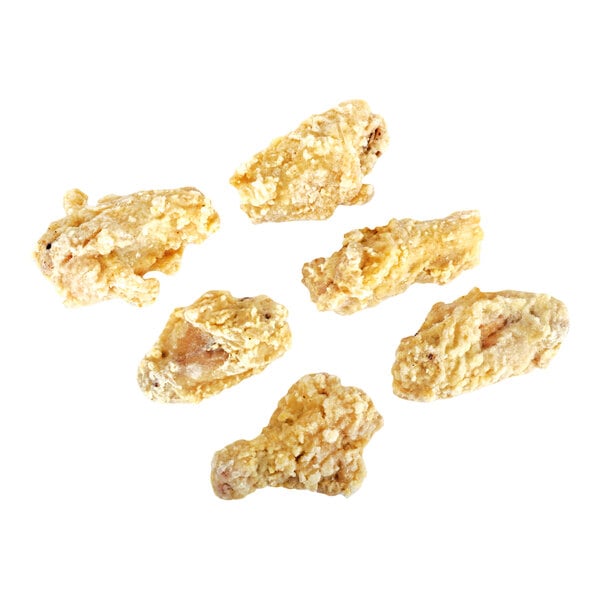 Pilgrim's Fully Cooked Breaded Chicken Wing-Dings 7.5 lb. - 2/Case