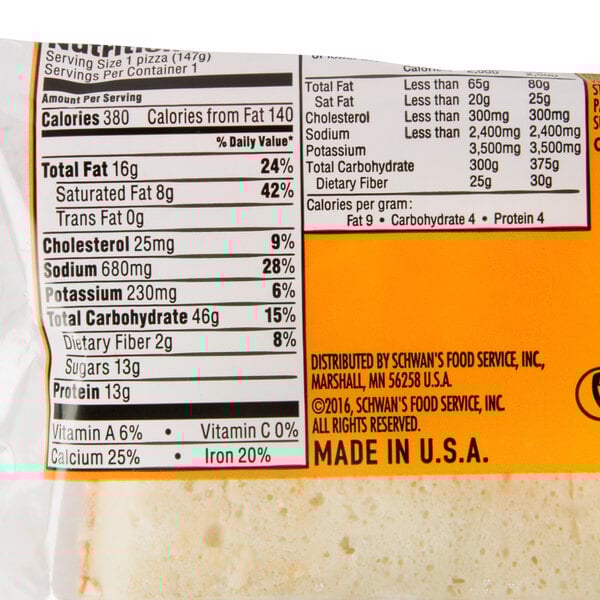 Tony's 5" Deep Dish Cheese Pizza 24/Case