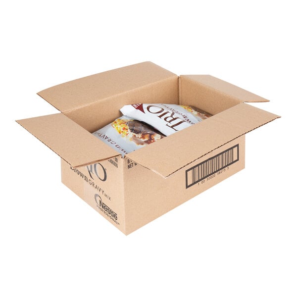 Trio 13.37 oz. Brown Instant Gravy Mix - 8/Case