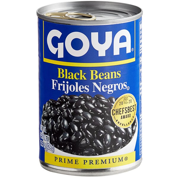 Goya Canned Black Beans in Bulk (24 Cans/Case)