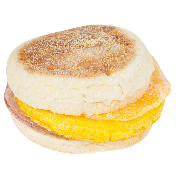 Jimmy Dean Canadian Bacon, Egg, & Cheese Muffin Sandwiches (12/Case)