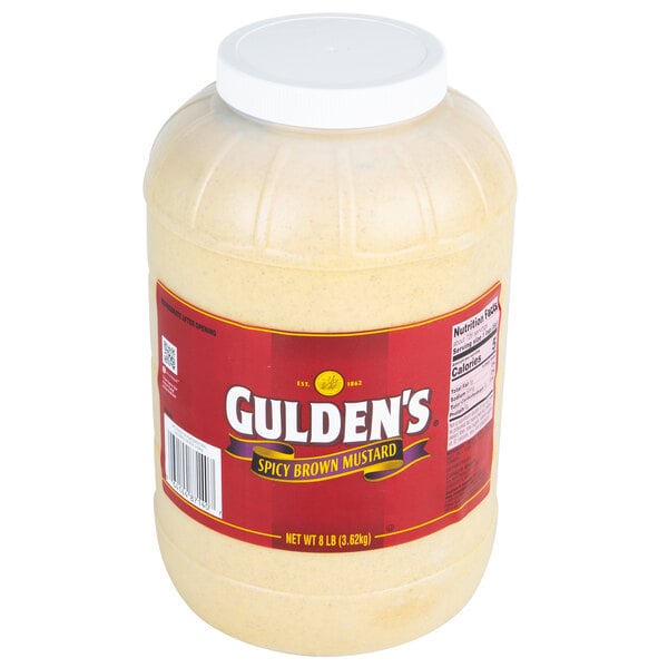 Gulden's 1 Gallon Spicy Brown Mustard 4/Case