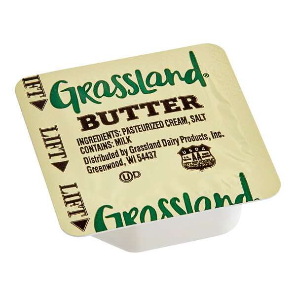 Grass Land Dairy Product Salted Whipped Butter Grassland Whipped Salted Butter Cups (720/Case)