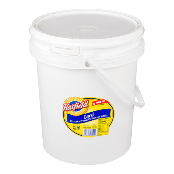 Hatfield 5 Gallon Bucket Lard