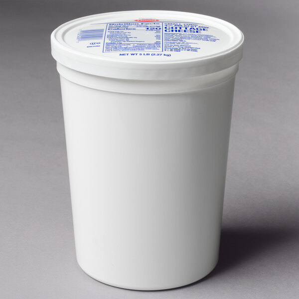 Crowley 5 Lb Small Curd Cottage Cheese 4 Case