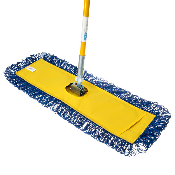 24" x 5" AllInOne Microfiber Dust Mop with 60" Handle