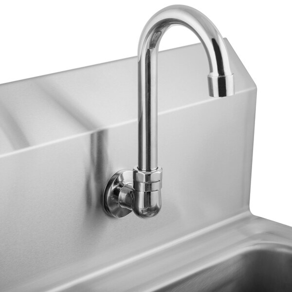 Regency 17" x 15" Hands Free Hand Sink with Knee Operated Valve