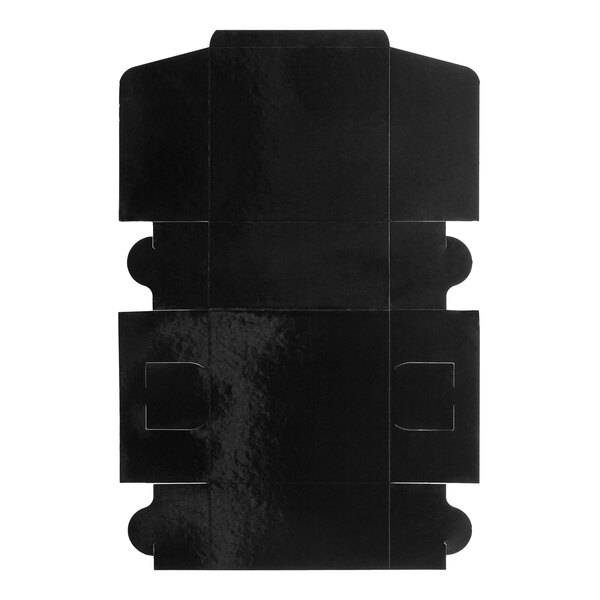 Enjay B-BLK-10105 10" x 10" x 5" Black Cake / Bakery Box - 10/Pack
