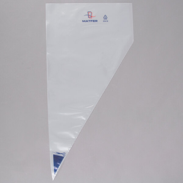 Matfer Bourgeat 165019 18 Standard Disposable Pastry Bags 100 Roll